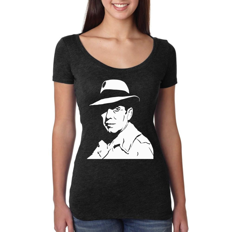 Vintage Retro Bogie Man Mens Funny Women's Triblend Scoop T-shirt by ArtistMarquis | Artistshot