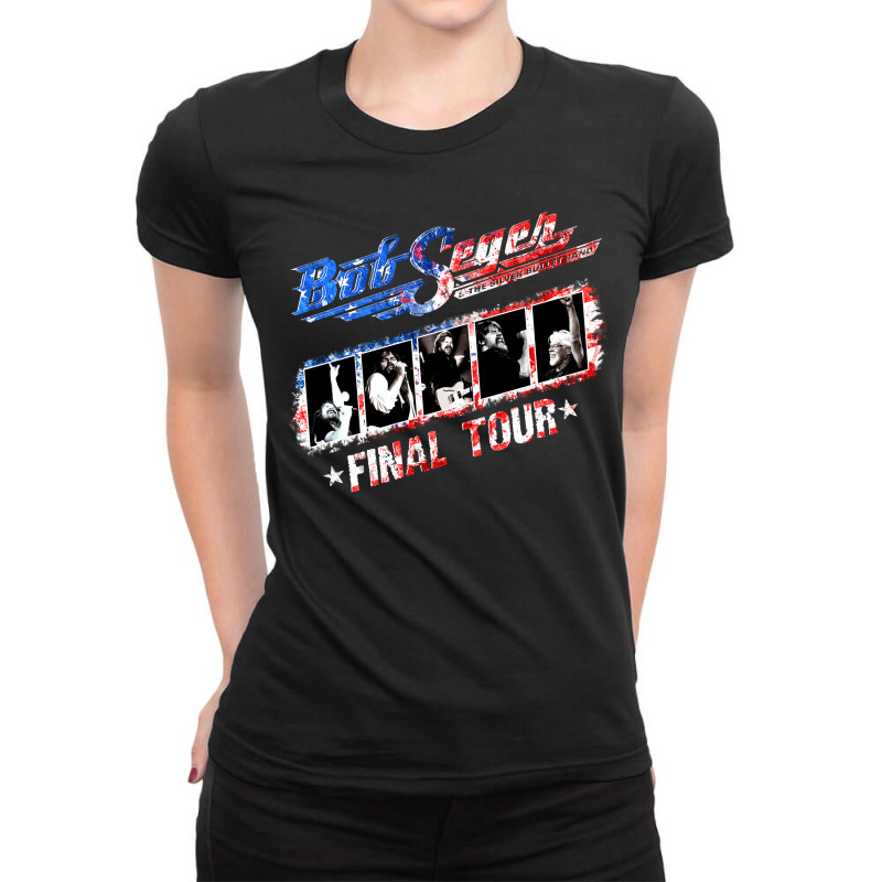 Limitied Edition Bob The Legend Rock And Roll American Seger Final Tou Ladies Fitted T-Shirt by fauzi07 | Artistshot