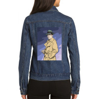 Women Men Bogart Man Funny Gifts Boys Girls Ladies Denim Jacket | Artistshot