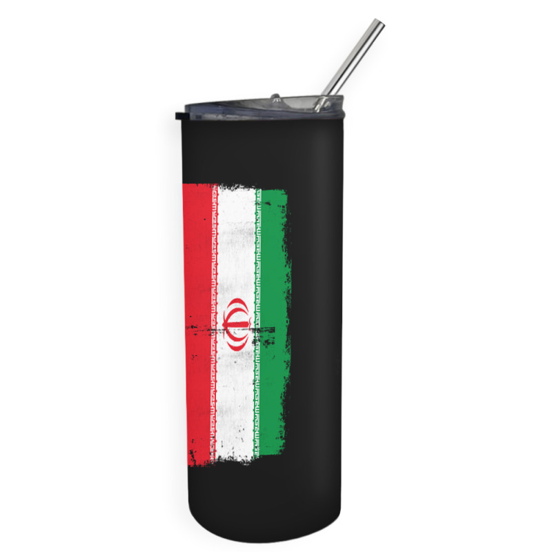 Iranian American Flag, Iranian American Flag Vintage, Iranian American Skinny Tumbler | Artistshot