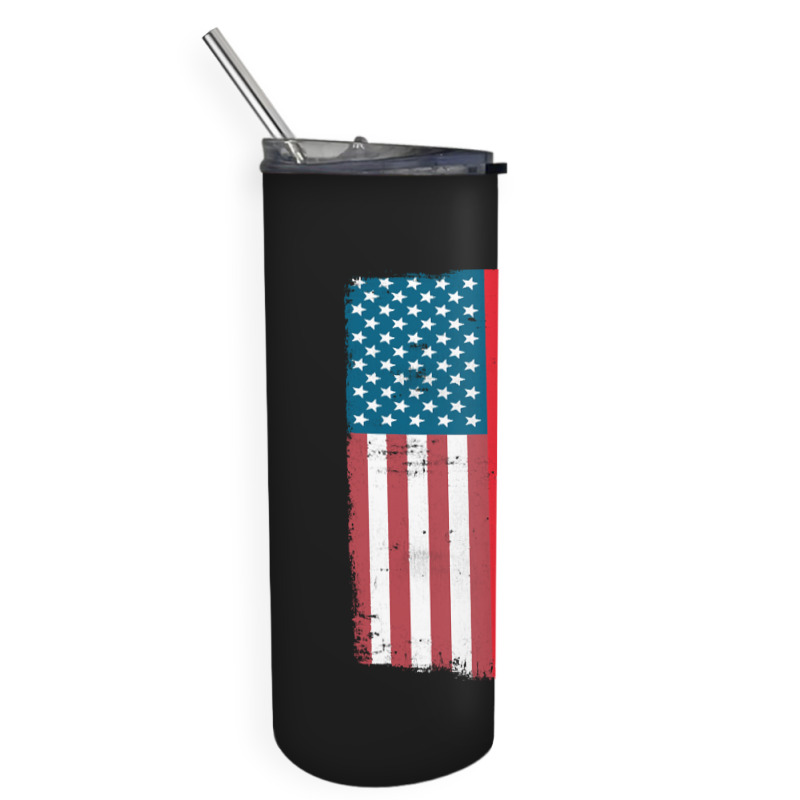 Iranian American Flag, Iranian American Flag Vintage, Iranian American Skinny Tumbler | Artistshot