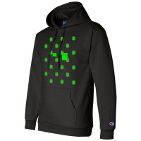 Clover Green Checkered Pattern T  Shirt1450 Champion Hoodie | Artistshot