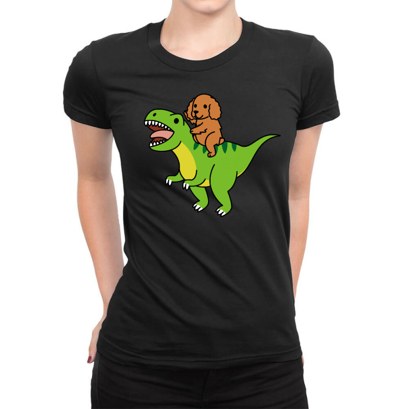 Cocker Spaniel T  Shirt1452 Ladies Fitted T-Shirt by savannasavor | Artistshot