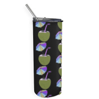 Coconut Drink With Umbrella T  Shirt1455 Skinny Tumbler | Artistshot