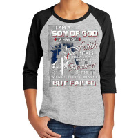 I Am A Son Of God Jesus Warrior Christ, Son Of God, I Am A Son Of God  Youth 3/4 Sleeve | Artistshot