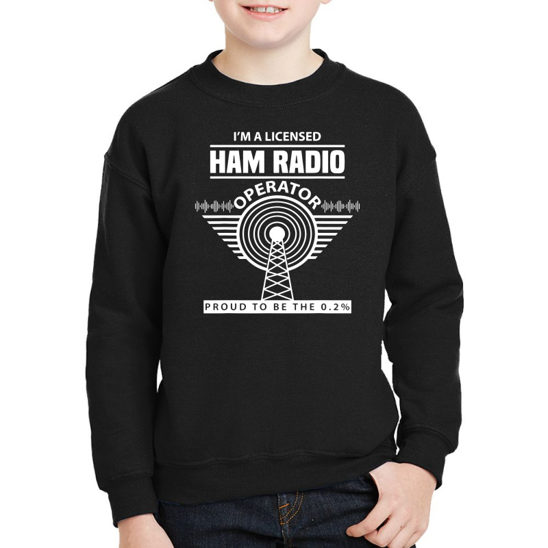 New Limited Funny Radio Operator Radio Amateur Youth Sweatshirt by cm-arts | Artistshot