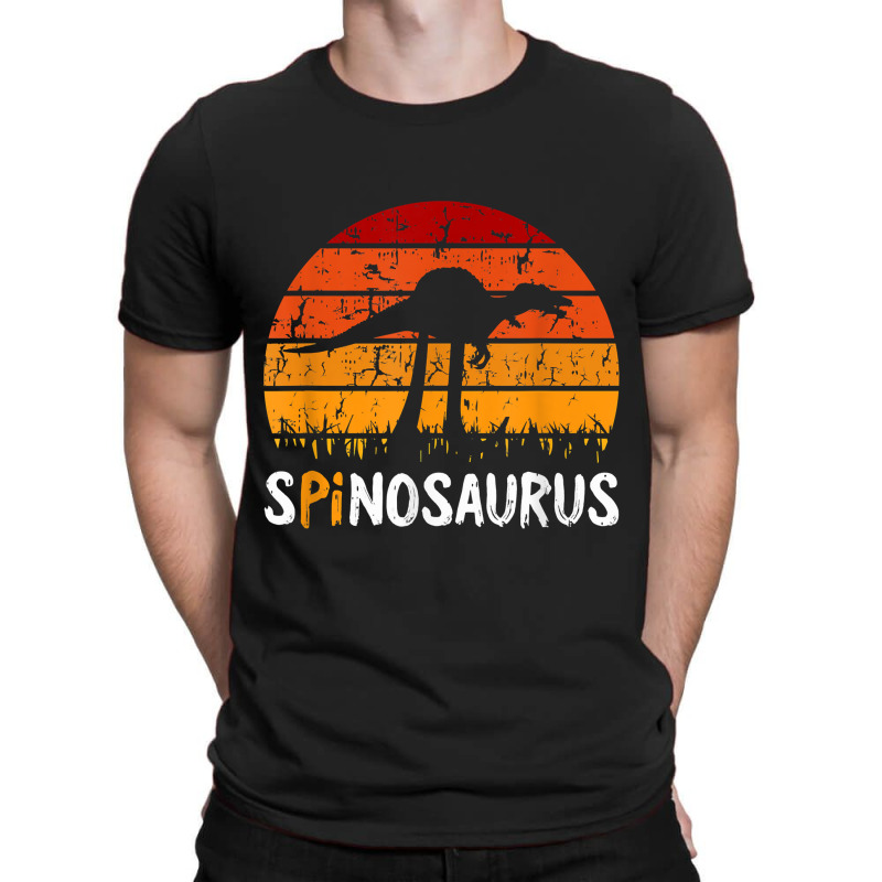 Spinosaurus Pi Day Retro Math Symbols Teacher Student Gifts Mask T-shirt | Artistshot