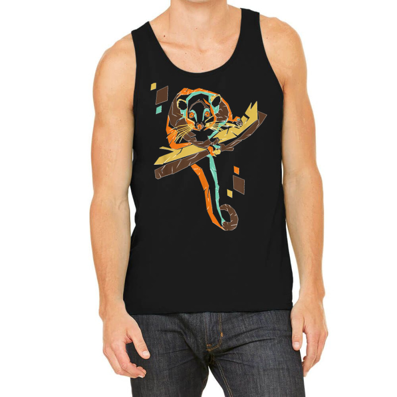 Vintage Retro Opossum Pop Art Ringtail Possum Basic Graphiclong Tank Top | Artistshot