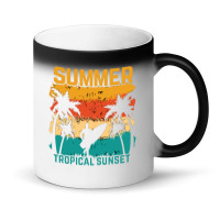 Summer Vibes Beach Surfing Magic Mug | Artistshot