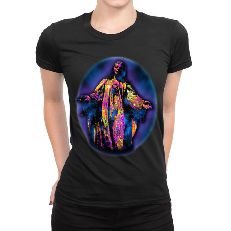 Day Gift Virgin Mary Mens My Favorite Ladies Fitted T-Shirt by ArtistStacys | Artistshot