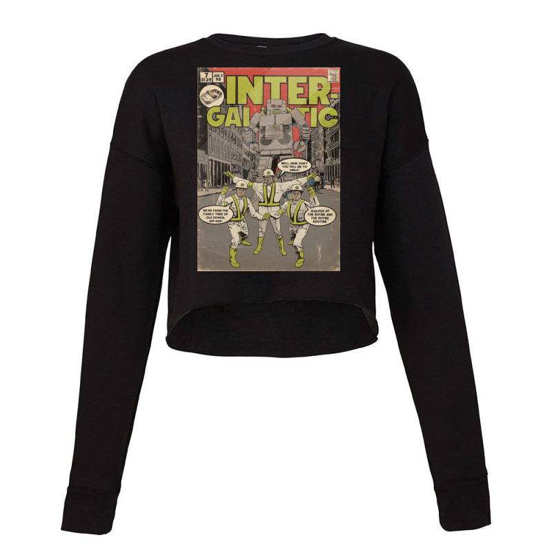 Intergalactic Comis, Inter Galactic, Intergalactic, I Love Intergalact Cropped Sweater by SHRIIIO ARTIST | Artistshot