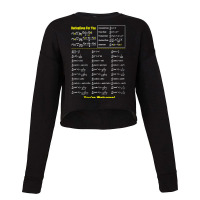 Derivatives For You You’re Welcome Funny Math Graphic Music Cropped Sweater | Artistshot