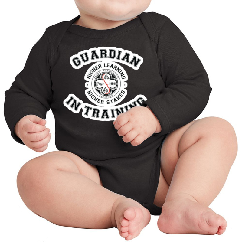 Guardian In Training Vampire Academy Long Sleeve Baby Bodysuit by kstrendy | Artistshot