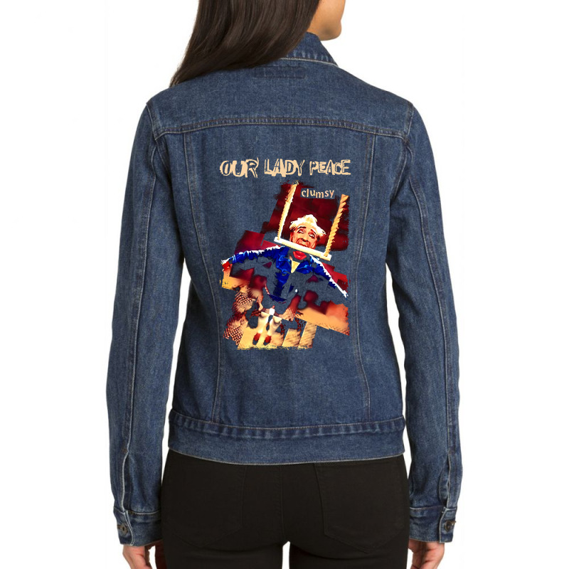 Funny Gifts Virgin Mary Gifts Women Ladies Denim Jacket by ArtistStacys | Artistshot