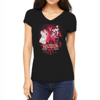 Hazbin Hotel, Graphic, Funny, Alastor, Hazbin, Hotel, Angel Dust, Radi Women's V-neck T-shirt | Artistshot