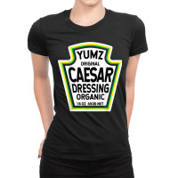 Caesar Dressing Salad Easy Halloween Costume Matching Group Birthday Ladies Fitted T-shirt | Artistshot