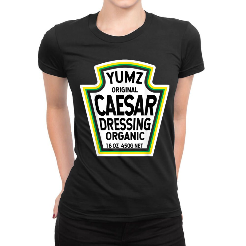 Caesar Dressing Salad Easy Halloween Costume Matching Group Birthday Ladies Fitted T-Shirt by SonjaBogenschutz | Artistshot