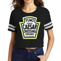 Caesar Dressing Salad Easy Halloween Costume Matching Group Birthday Scorecard Crop Tee | Artistshot