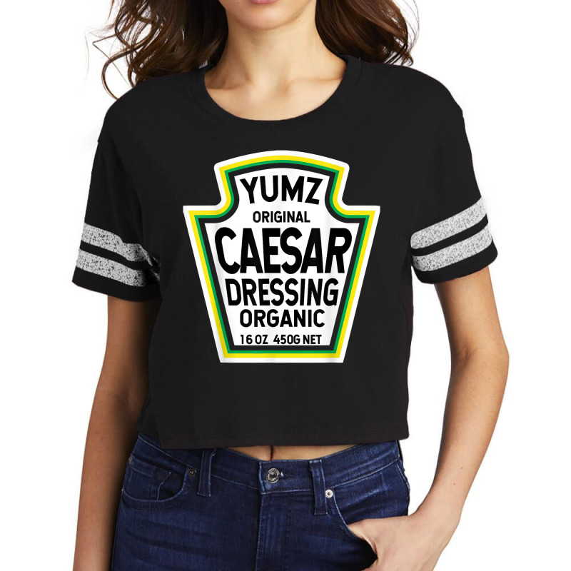 Caesar Dressing Salad Easy Halloween Costume Matching Group Birthday Scorecard Crop Tee by SonjaBogenschutz | Artistshot