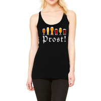 Womens Oktoberfest Prost Celebrate Diversity Beer Racerback Tank | Artistshot