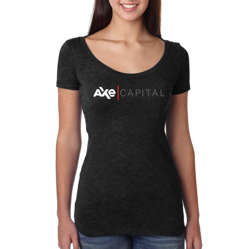 Axe Capital For Mens Womens Women's Triblend Scoop T-shirt by ArtistDraven | Artistshot