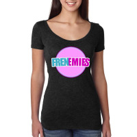 Frenemies Colorful Picture Women's Triblend Scoop T-shirt | Artistshot