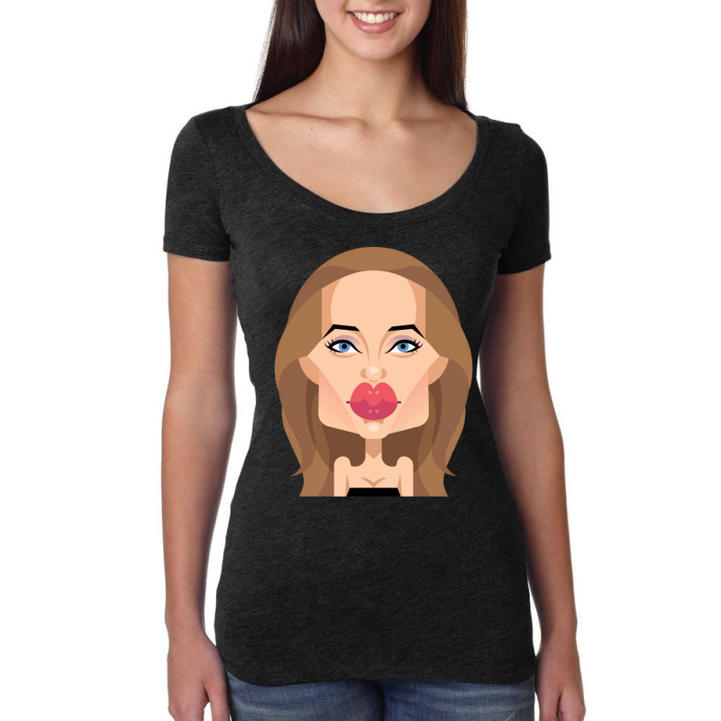 Playing  Celebrity For Mens Womens Women's Triblend Scoop T-shirt by ArtistMarques | Artistshot