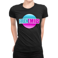 Frenemies Graphic Vintage Color Ladies Fitted T-shirt | Artistshot