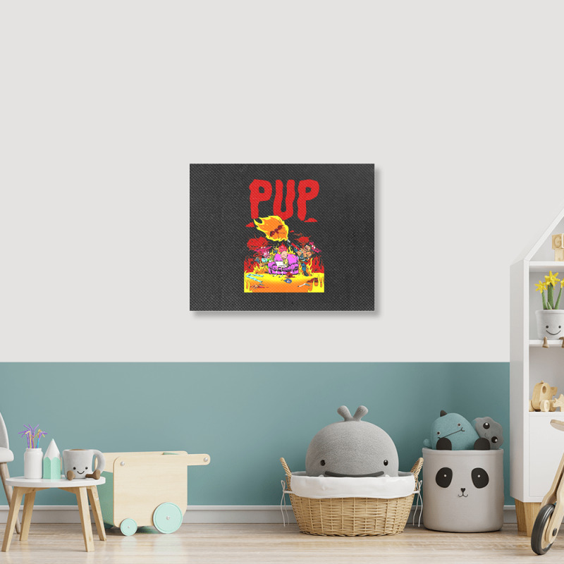 Music Vintage The Dream Call Me Landscape Canvas Print | Artistshot