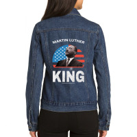 Character Animated The Malcolm Gifts Women Ladies Denim Jacket | Artistshot