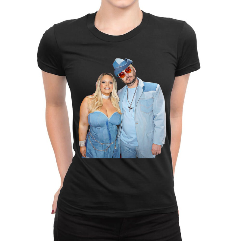 Frenemies Poster For Mens Ladies Fitted T-Shirt by ArtistDraven | Artistshot