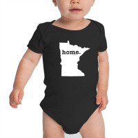 Minnesota Home Baby Bodysuit | Artistshot