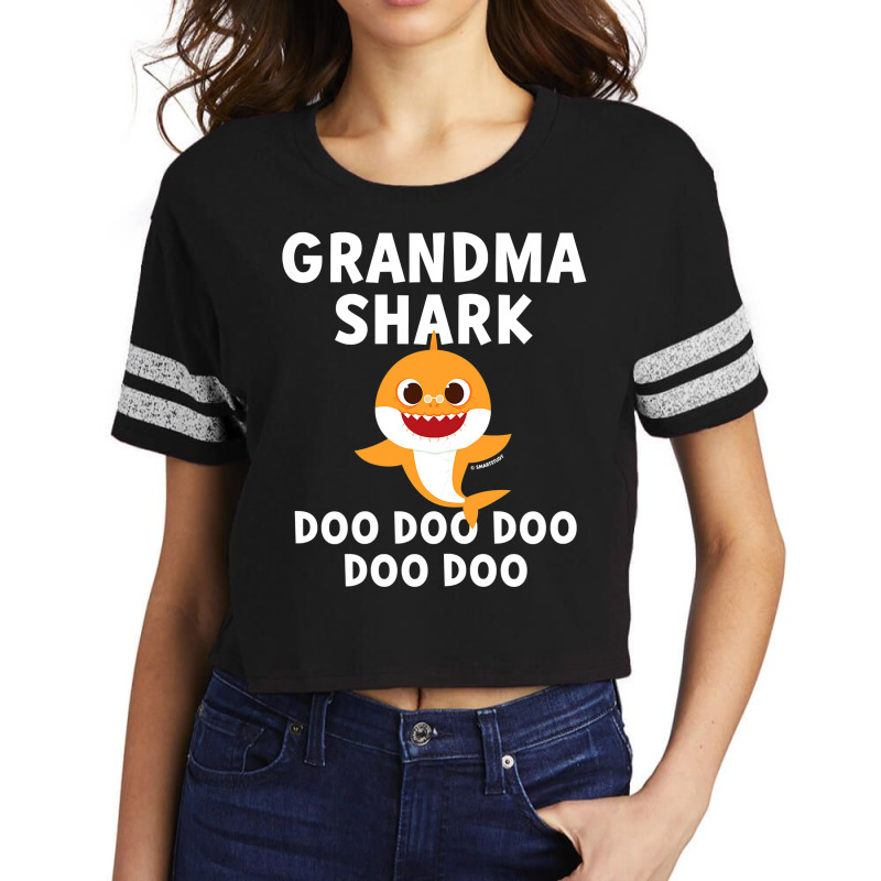 Womens Pinkfong Grandma Shark Official Scorecard Crop Tee by CUSER3772 | Artistshot