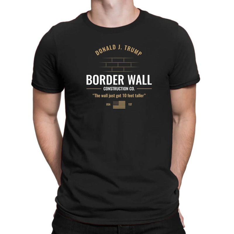 Conservative Trump Border Wall Builder T-shirt | Artistshot