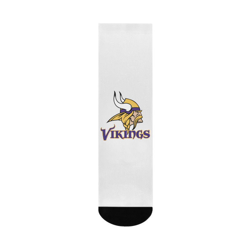 Stadium Vikings Fun Crew Socks | Artistshot