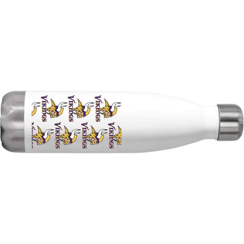 Stadium Vikings Fun Stainless Steel Water Bottle | Artistshot