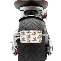 Stadium Vikings Fun Motorcycle License Plate | Artistshot