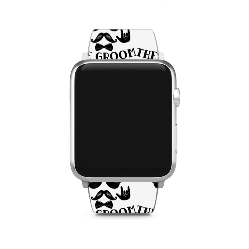 Mens The Groom Bachelor Party Groomsmen Gifts Gift Apple Watch Band | Artistshot