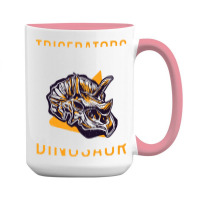 Cool Dinosaur Triceratops T  Shirt1549 15 Oz Coffee Mug | Artistshot