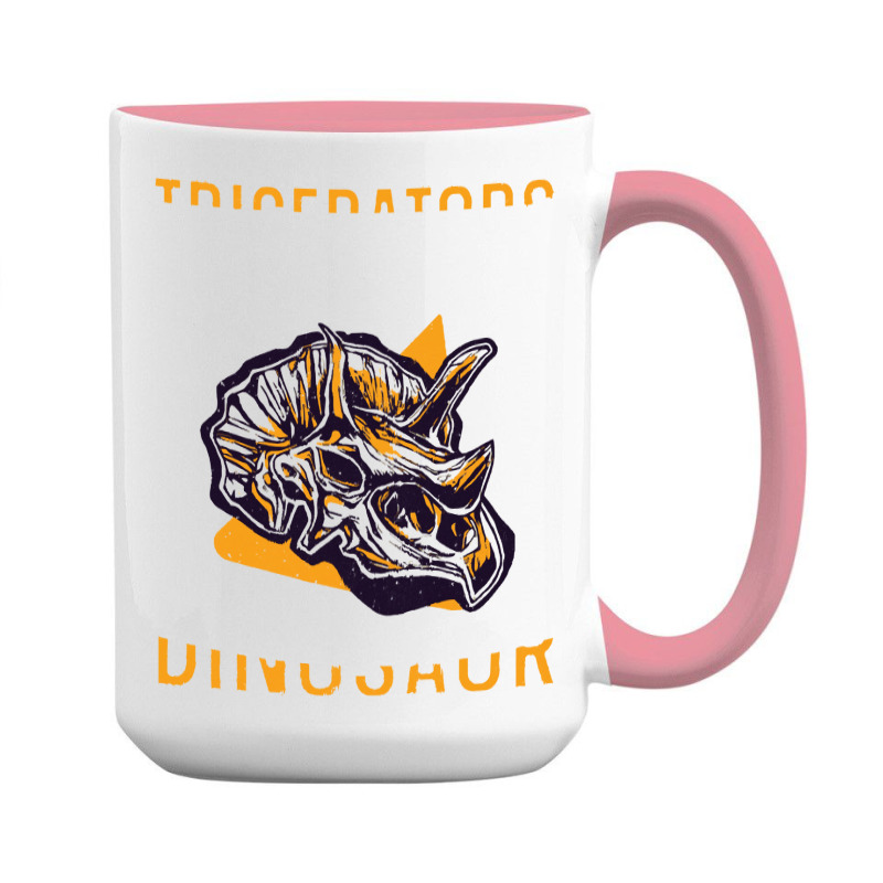 Cool Dinosaur Triceratops T  Shirt1549 15 Oz Coffee Mug | Artistshot