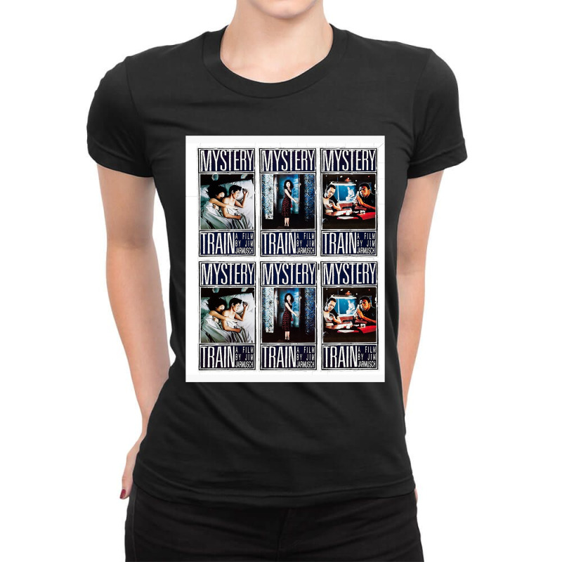 Playing  Jim Jarmusch For Mens Womens Ladies Fitted T-Shirt by ArtistKate | Artistshot