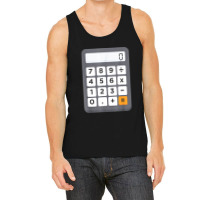 Funny Accountant Halloween Costume Outfit Math Calculator Tank Top | Artistshot