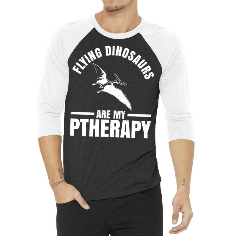 Cool Flying Dinosaur Pterodactyl T  Shirt1553 3/4 Sleeve Shirt | Artistshot