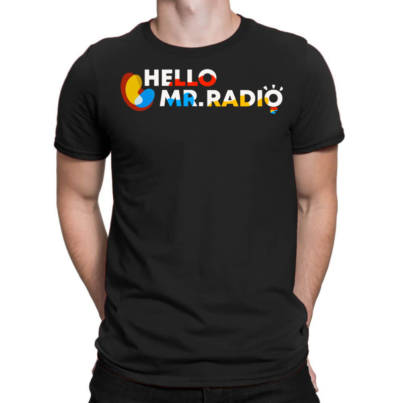 Hello Mr.radio Elo (wb) T-Shirt by AnitaKovich | Artistshot