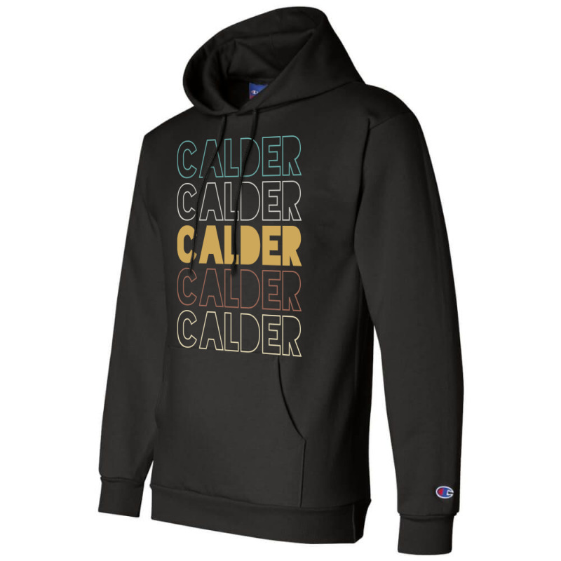 Calder Calder Calder Calder Calder Champion Hoodie by Topseller | Artistshot