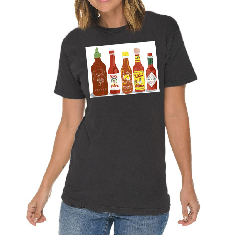 Hot Hot Hot Sauce Vintage T-Shirt by AnitaKovich | Artistshot