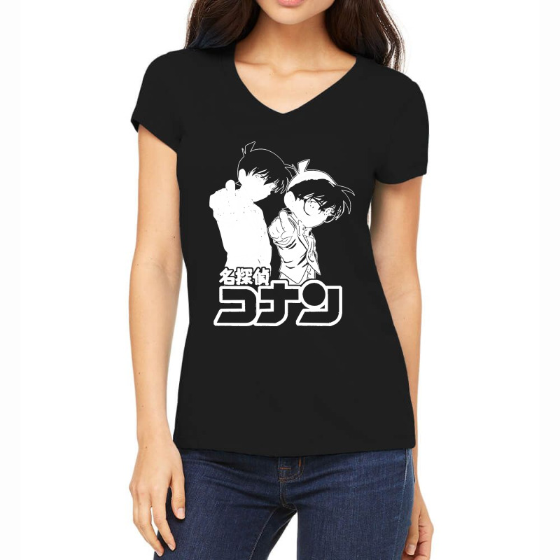 Detective Conan Classic Women's V-Neck T-Shirt by cm-arts | Artistshot