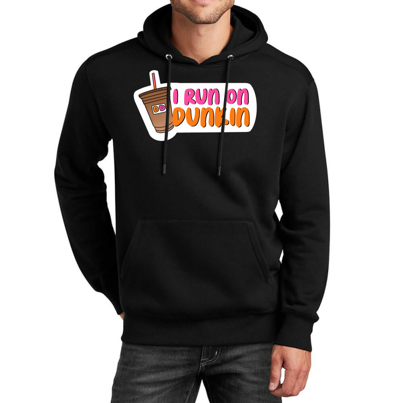 I Run On Dunkin Unisex Hoodie by AnitaKovich | Artistshot