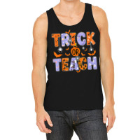 Trick Or Teach Funny Teacher Halloween Costume Men Women Character Ani Tank Top | Artistshot