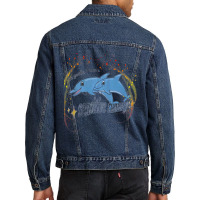 Be Gentle I Have A Sensitive Tummy Men Denim Jacket | Artistshot